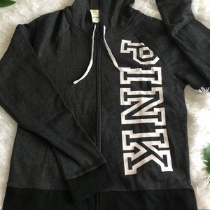 ❤️SOLD💔 VS PINK zip hoodie jacket
